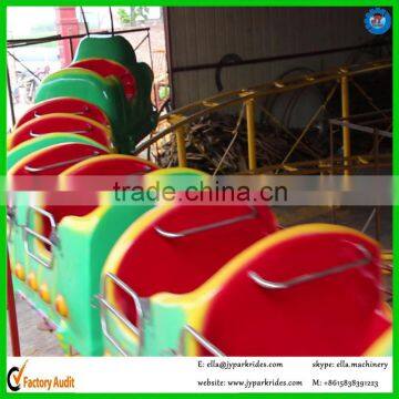 Fun Fair Equipment Track Train Kids Fruit Worm Train for Sale photo-2