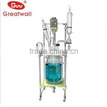 20L jacketed glass reactor