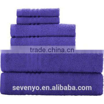 High Quality Multi-color Hotel Towel Set China Manufacturer