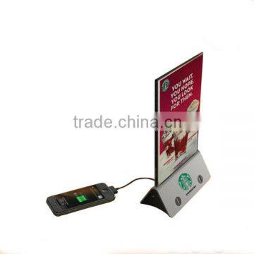 2015 new items in market customize service 4 USB outputs menu type power bank for smartphone