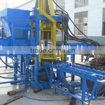 Concrete interlocking semi block making machine for south africa QT3-20