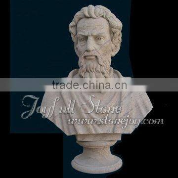 Antique Stone Bust Sculpture Statue