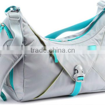 women nylon wholesale sport gym bag can hold a yoga mat