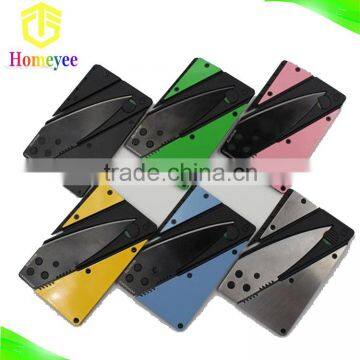 Multifunctional Card Type Folding Knife and Cutting Knife Outdoor Steel Card Knife photo-3