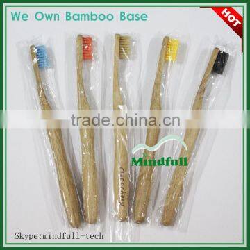 BPA Free Wholesale Natural Ecological Bamboo Tooth brush