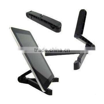 Portable Fold-Up Stand for Apple iPad, Galaxy Tab, Kindle Fire, Playbook, Xoom, Toshiba, Acer, Nook and Other Tablets