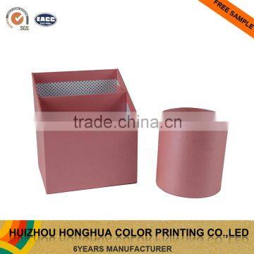 Fancy Paper Cardboard Office Stationery Set Office Pink Gift Set photo-4