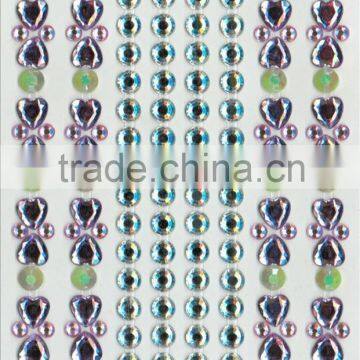 body rhinestone stickers