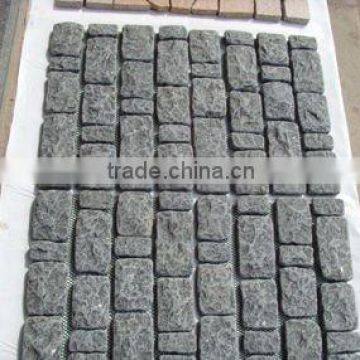 Putian Black Granite Tumbled brick