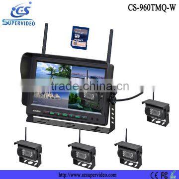 9 inch digital wireless car rear view system