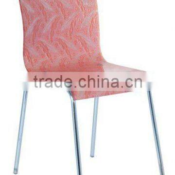 acrylic high back home dining chair