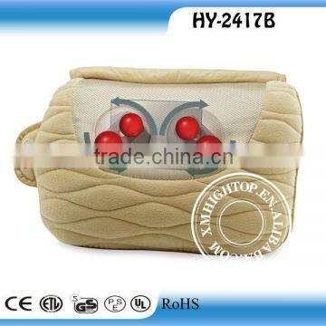 infrared heated shiatsu car neck massage pillow