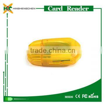 High Speed Transparent Car Shape Card Reader Support tf sd Memory Card photo-3