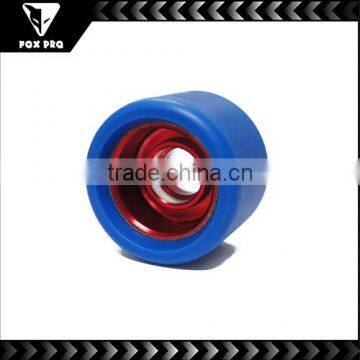 High Rebound CNC Aluminum 6063aluminium core wheel 65x35 pu wheel 65x35