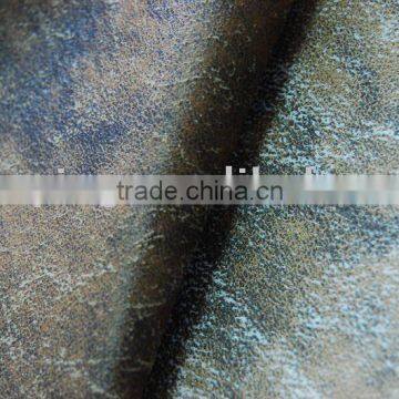 foil printed suede sofa fabric