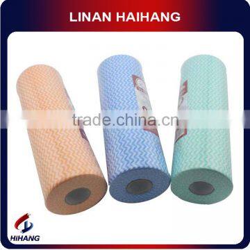Wholesale china disposable rags spunlace nonwoven cleaning towel roll