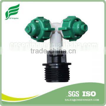 4-way Misting sprinkler with installation kits