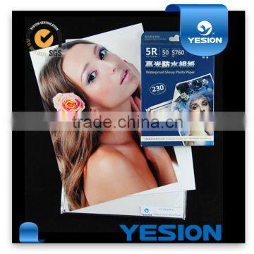 Yesion Brand A4 Glossy Inkjet Photo Paper With Dye Ink photo-3