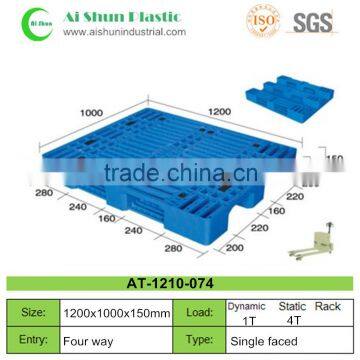 No.74 single faced used plastic pallets price