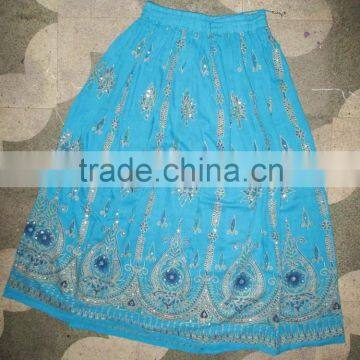 Latest Indian wrap skirts floral design women wrap skirt indian vintage skirt