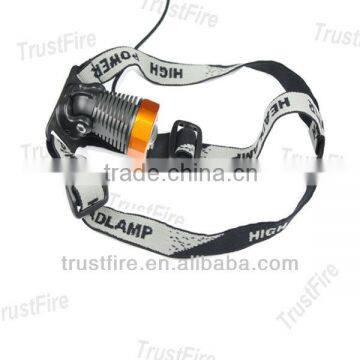 newest trustfire 400LM head light H6 CREE T6 led beam moving head light