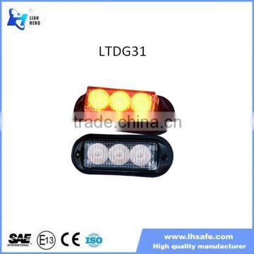 LED police lights/red/blue/amber/white/many flash patterns LTDG31