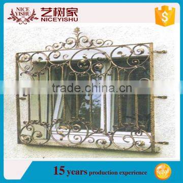 luxury iron window grill / metal decoration designs