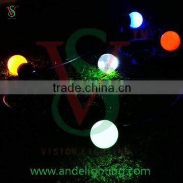 100M 230V E27 lamp holder outdoor christmas decoration led festoon belt light