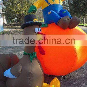 giant festival product Thanksgiving inflatable decoration/ Inflatable Turkey