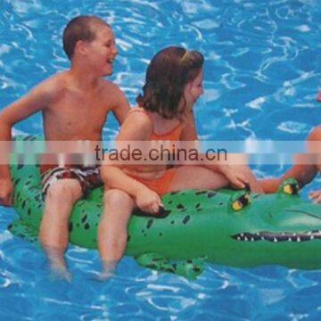 inflatable crocodile rider,animal rider float