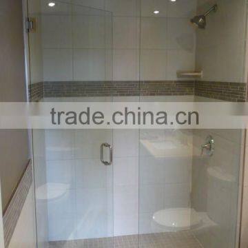 Tempered glass shower door