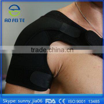 Magnetic Single Shoulder Back Brace Support Gym Bandage Wraps Sport Protective Gear photo-3