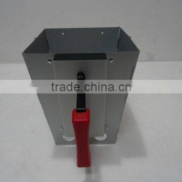 Galvanized square charcoal mini fire starter