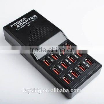 USB charger socket , Smart Power Adaptor 12 Hubs