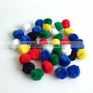 Colorful Pom Pom Trim, Animal Pompom for Kids, Craft Pom Poms Wholesale -Dia 2cm photo-4
