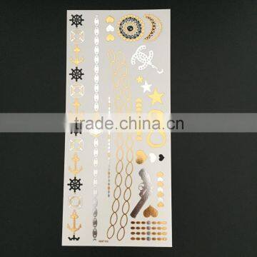 WMT100--High Quality Metallic Tattoo Sticker