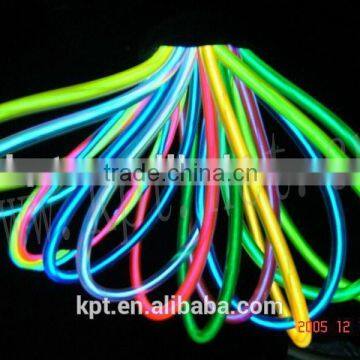 Hight intensity EL wire high quality multi-color for decoration and party