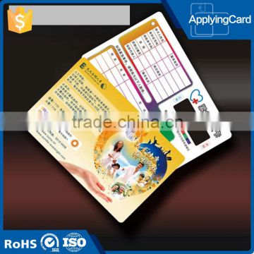 Good Quality smart rfid card pvc contactless gift card with double side ptinting