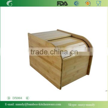 DX004 Bamboo Rolltop Bread Box