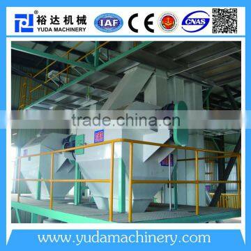 line feeding logistics assembly line method production of fish feed