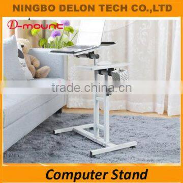 Adjustable Double Tube Metal Computer Holder Laptop Stand pc Mount Bracket Rack