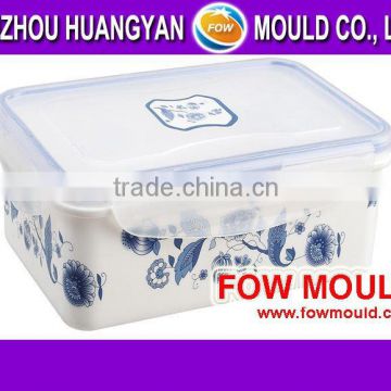 Simple food lunch box plastic mould