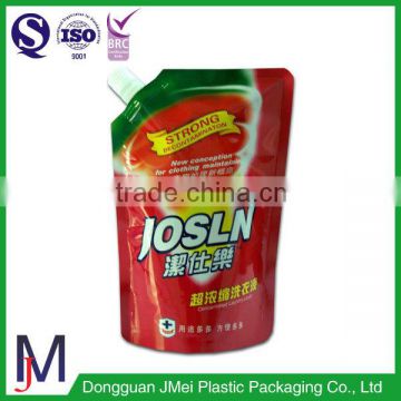 Alibaba china plastic bags liquid packaging bags, liquid stand up pouch with spout