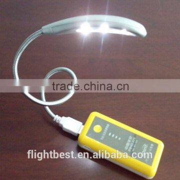 Concessional Rate Notebook Desk USB LED Light,3 LED Lamp,USB 3 LED Ligting To WINNIPEG