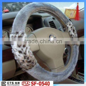 fashion warm and cute heated car steering wheel cover for girls