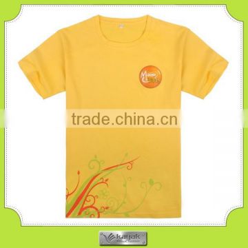 Promotion/Advertising customize hotsale design 100% cotton T-shirt for 2015