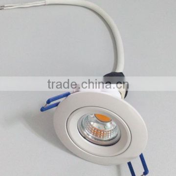 led ceiling light with MR16 LED COB lamp and gu10 lamp holder