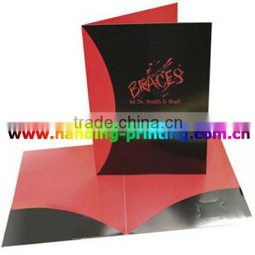 Supply cheap A4 paper file folder printing