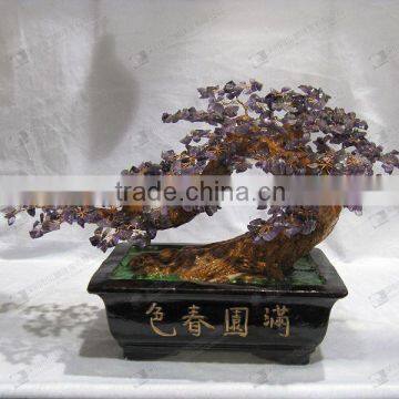 Gemstone tree fortune tree for sale