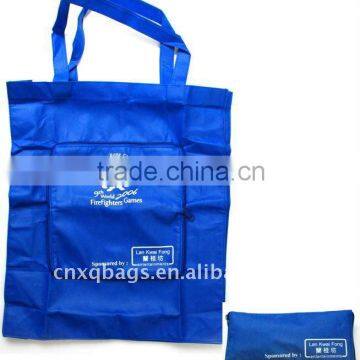 Nonwoven Folding Bag with pockets